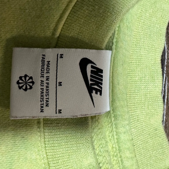 Nike Lime Green Sweatshirt - Picture 3 of 3